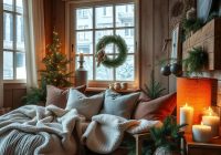 Zimowy klimat w domu bez świątecznych ozdób: jak stworzyć przytulną i naturalną atmosferę