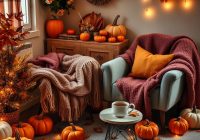 Plan jesiennego odświeżenia wnętrza bez remontu: jak stworzyć przytulną atmosferę krok po kroku